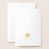 聖ミカエル大天使 箔カード (裏面封筒付き)