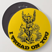 聖ミカエル大天使 缶バッジ (正面&裏面)