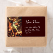 聖ミカエル大天使、茶色 ラベル (インサイチュ)