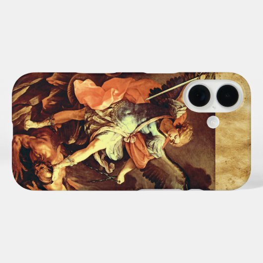 聖ミカエル大天使 Case-Mate iPhoneケース (裏面 (横))