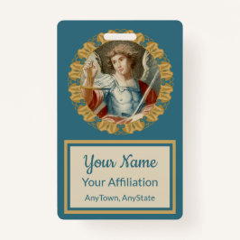 聖ミカエル大天使(M 010) バッジ