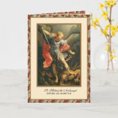 聖ミカエル大聖堂カード カード (黄色い花)
