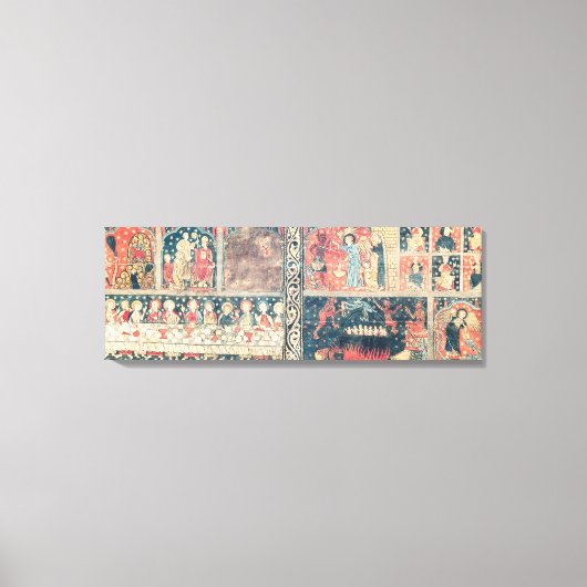 聖ミカエル祭壇の正面 キャンバスプリント (正面)