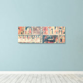 聖ミカエル祭壇の正面 キャンバスプリント (インサイチュ (ウッドフロア))