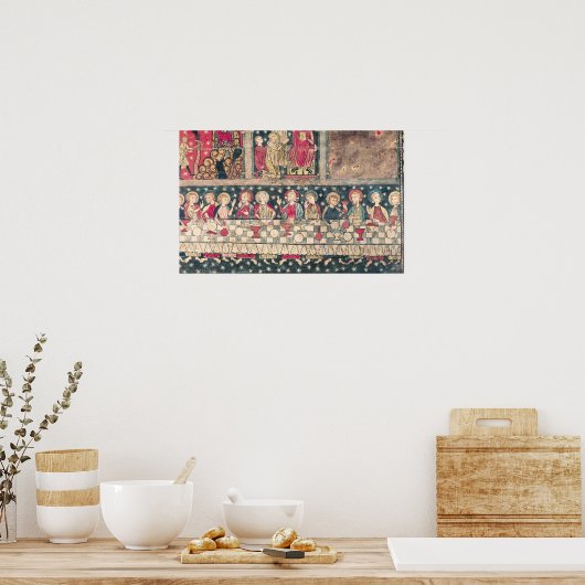 聖ミカエル祭壇の正面 ポスター (キッチン)