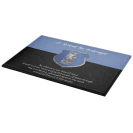 聖ミカエル考える祈りの言葉 カッティングボード