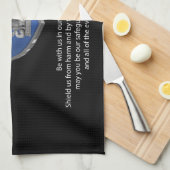 聖ミカエル考える祈りの言葉 キッチンタオル (四つ折り)