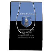 聖ミカエル考える祈りの言葉 ミディアムペーパーバッグ (裏面)