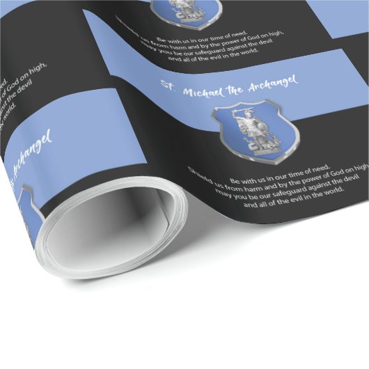 聖ミカエル考える祈りの言葉 ラッピングペーパー (ロールコーナー)