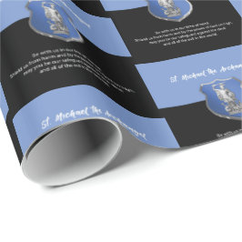 聖ミカエル考える祈りの言葉 ラッピングペーパー