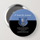 聖ミカエル考える祈りの言葉 缶バッジ (正面&裏面)