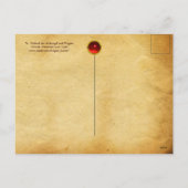 聖ミカエル・アーチャンエルとドラゴンシエネ シーズンポストカード (裏面)