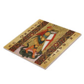 聖ミカエル・アーチャンエルとドラゴンシエネ タイル (側面)