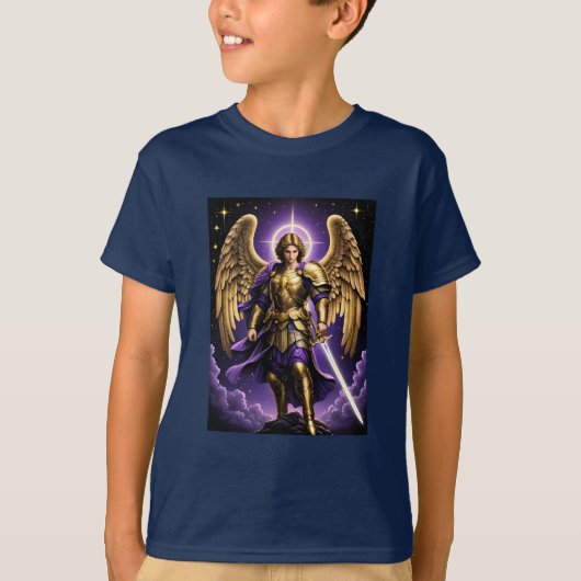 聖ミカエル カトリック 教会 子供用Tシャツ Tシャツ (正面)