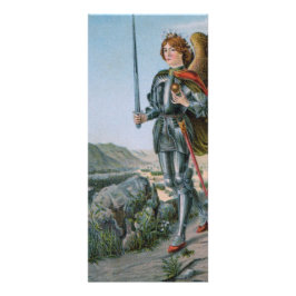 聖ミカエル 守護天使 (詳細; M 017) ラックカード