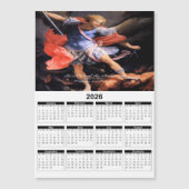 聖ミカエル 2026年カレンダー (正面)