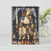 聖ミカエル(Sir Edward Coley Burne-Jones作) 招待状 (スタンド正面)