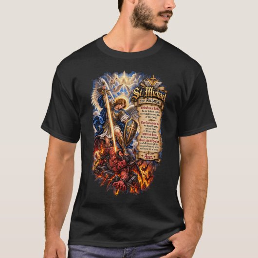 聖ミカエル Tシャツ (正面)