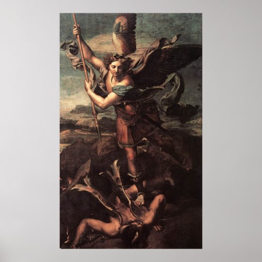 聖ミヒールと悪魔のポスター ポスター (正面)