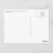 聖メアリーテオトコスのビザンチンのアイコン ポストカード (裏面)