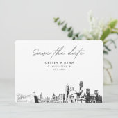 聖モダンオーガスティンFlorida結婚式 招待状 (スタンド正面)