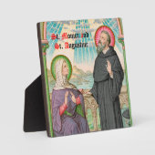 聖モニカとアウグスティヌス　オスティアにて (SAU 047) フォトプラーク (正面)