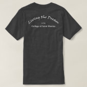 聖モニカTシャツ Tシャツ (デザイン裏面)