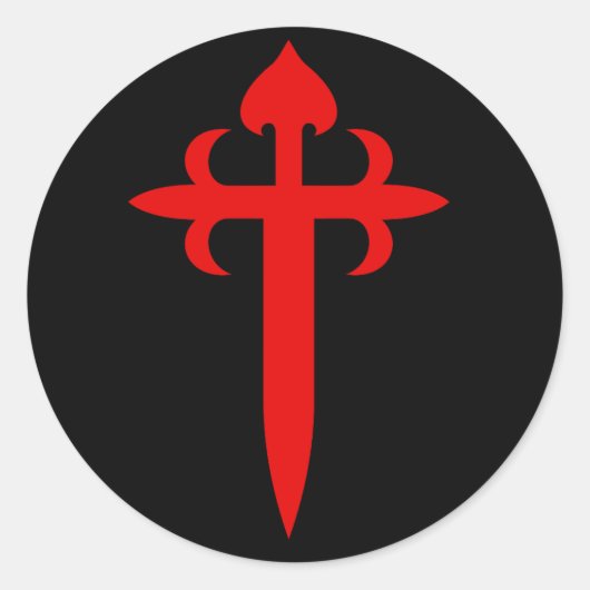 聖ヤコブの十字 ラウンドシール (正面)