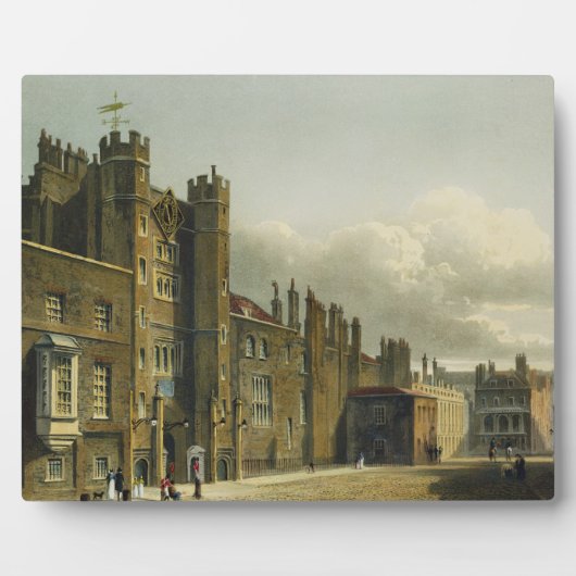 聖ヤコブの宮、「歴史から王室の」 フォトプラーク (正面)