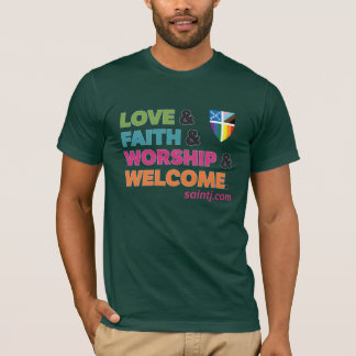聖ヤコブの愛と信仰プライドシャツ Tシャツ