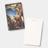 聖ヤヌアルィウス、ベネヴェント司教 - ファインアート バッジ (表裏)