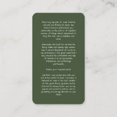 聖ユダの祈り エンクロージャーカード (裏面)