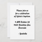 聖ユダヤ使徒招待 招待状 (裏面)