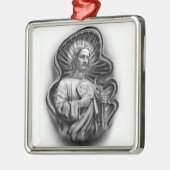 聖ユダヤ教カトリックオーナメント、キリスト教徒 メタルオーナメント (左)