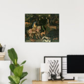 聖ユースタチウスのビジョン， c.1438-42 ポスター (ホームオフィス)