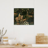 聖ユースタチウスのビジョン， c.1438-42 ポスター (キッチン)