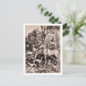 聖ユーステスc.1501 ポストカード (スタンド正面)