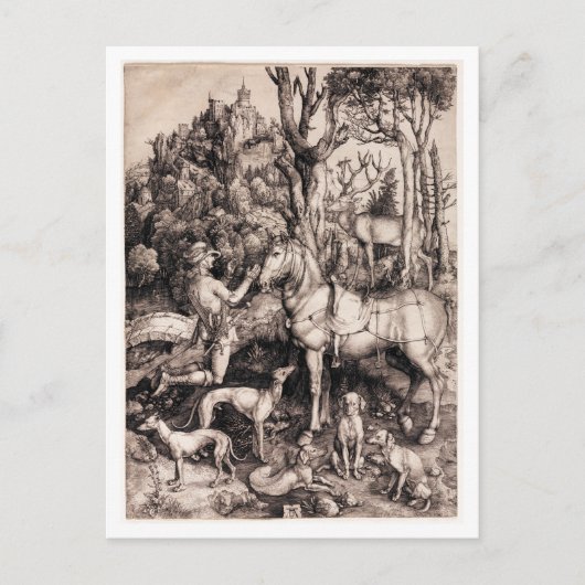 聖ユーステスc.1501 ポストカード (正面)