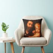 聖ヨセフとキリストの子 クッション (椅子)