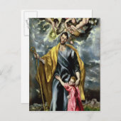聖ヨセフとキリストの子， 1597年–99 ポストカード (正面/裏面)