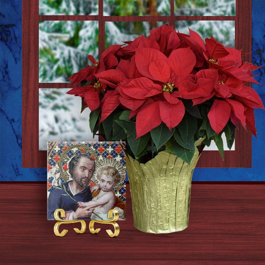 聖ヨセフとキリストの子(DPT 002) タイル