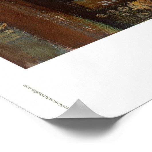 聖ヨセフとベビーイエスのポスター ポスター (角)