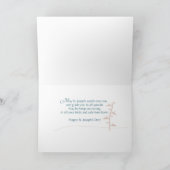 聖ヨセフとマリアとイエスと霊 カード (内部)