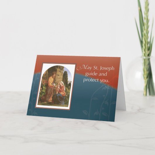 聖ヨセフとマリアとイエスと霊 カード (正面)