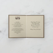 聖ヨセフと聖子イエス祭りの花  カード (内部)