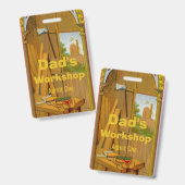 聖ヨセフのワークショップ(BL 01) バッジ (表裏)