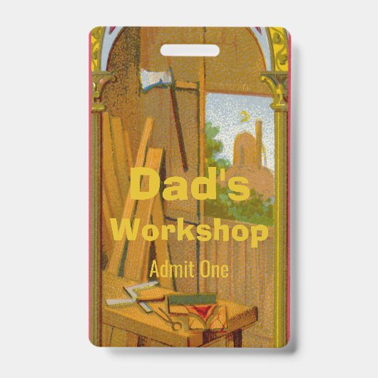 聖ヨセフのワークショップ(BL 01) バッジ (表面)