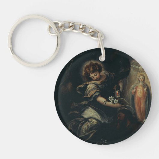 聖ヨセフの夢 キーホルダー (正面)