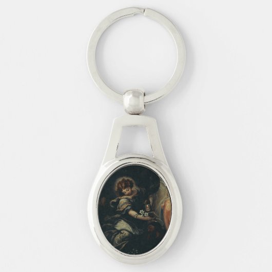 聖ヨセフの夢 キーホルダー (正面)