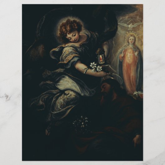 聖ヨセフの夢 チラシ (正面)